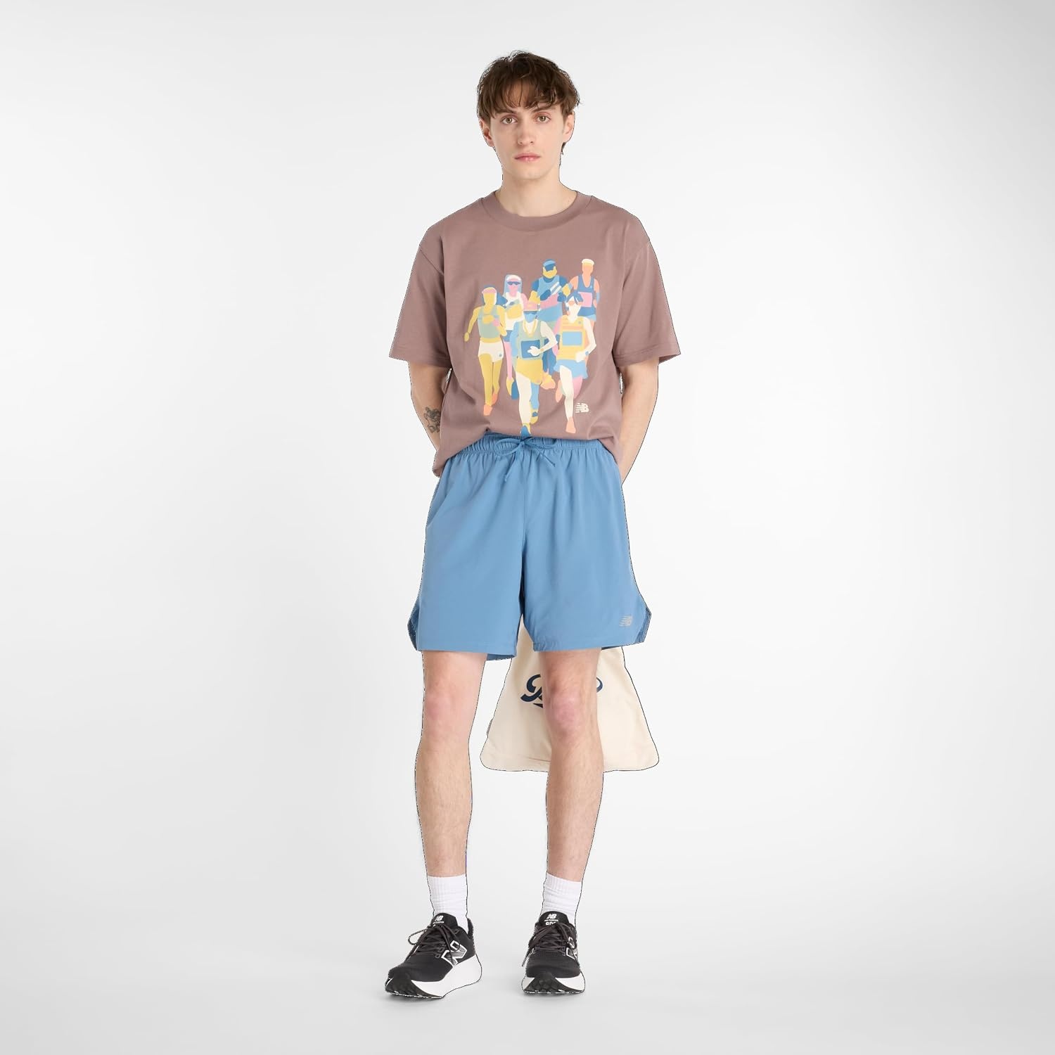 image:imageNew Balance Mens Rc Short 7Shoreline Blue
