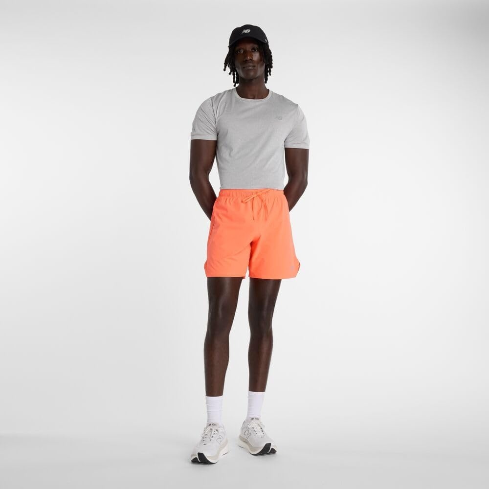 image:imageNew Balance Mens Rc Short 7Tangerine Heat