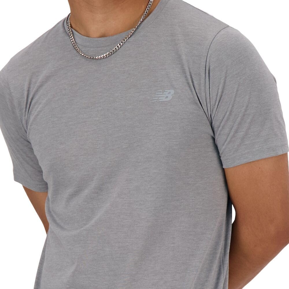 image:imageNew Balance Mens Sport Essentials Heathertech TShirtAthletic Grey Heather