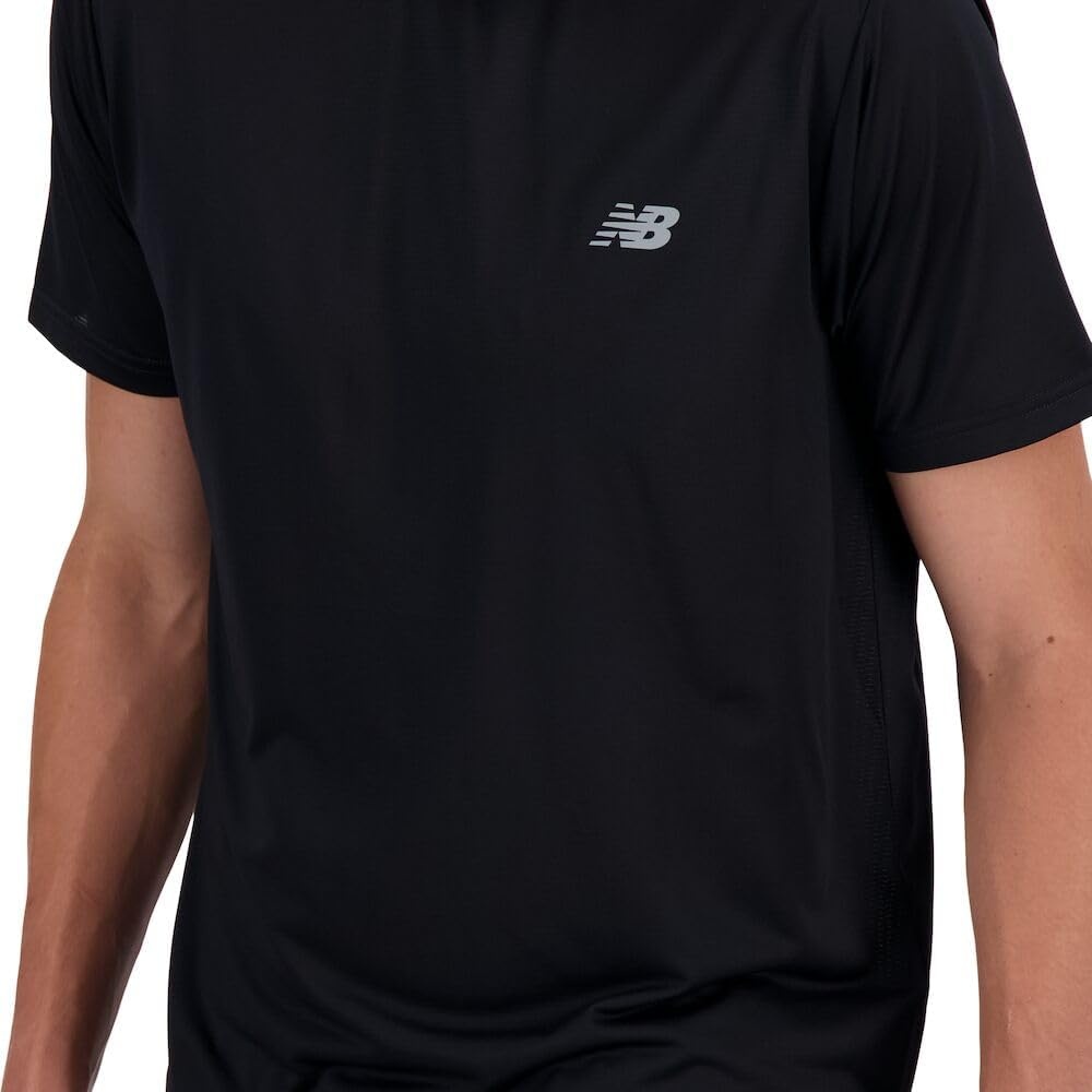 image:imageNew Balance Mens Sport Essentials Heathertech TShirtBlack