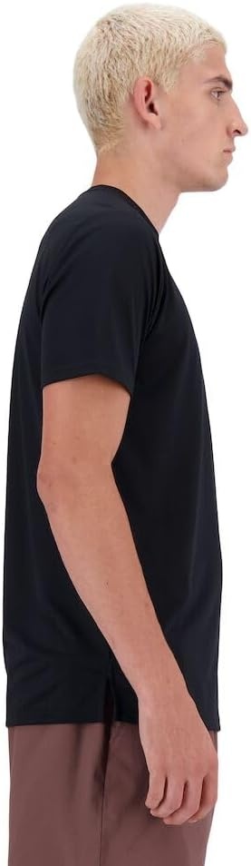 image:imageNew Balance Mens Sport Essentials Heathertech TShirtBlack