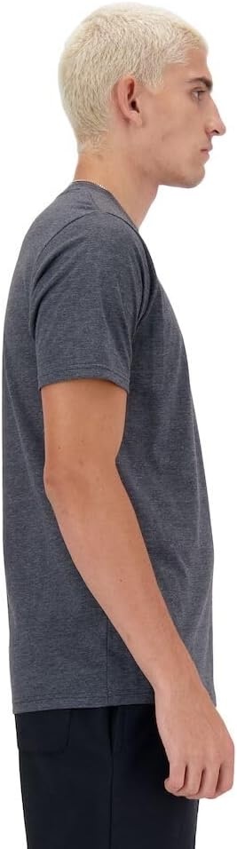 image:imageNew Balance Mens Sport Essentials Heathertech TShirtBlack Heather