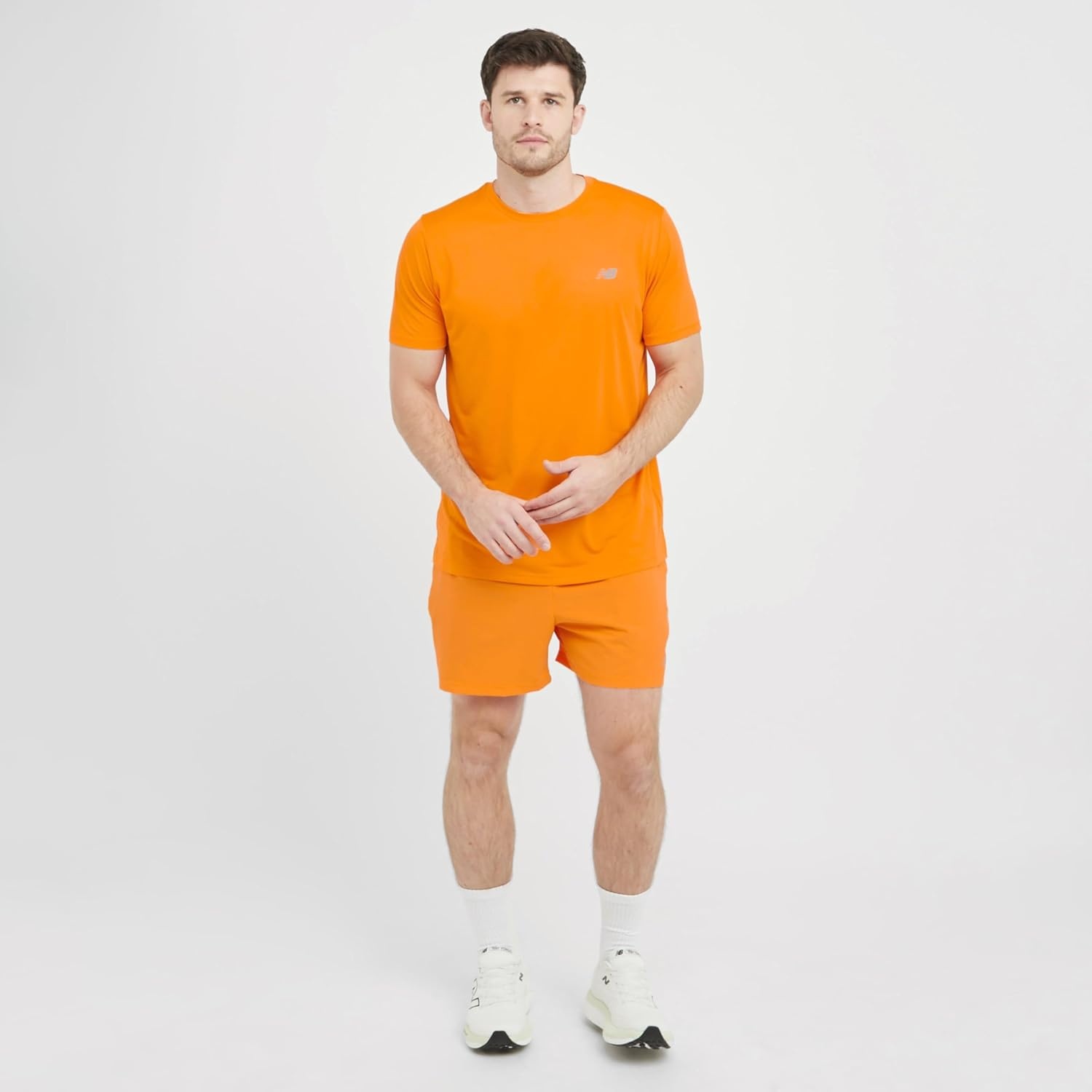 image:imageNew Balance Mens Sport Essentials Heathertech TShirtSizzle