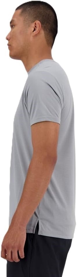 image:imageNew Balance Mens Sport Essentials Heathertech TShirtSlate Grey