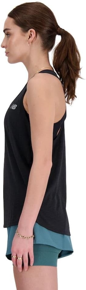 image:imageNew Balance Womens New Balance Womens Athletics TankBlack Heather