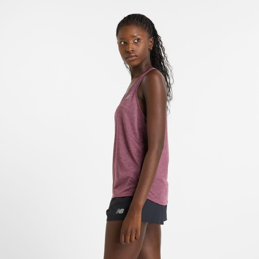 image:imageNew Balance Womens New Balance Womens Athletics TankFaded Plum Heather
