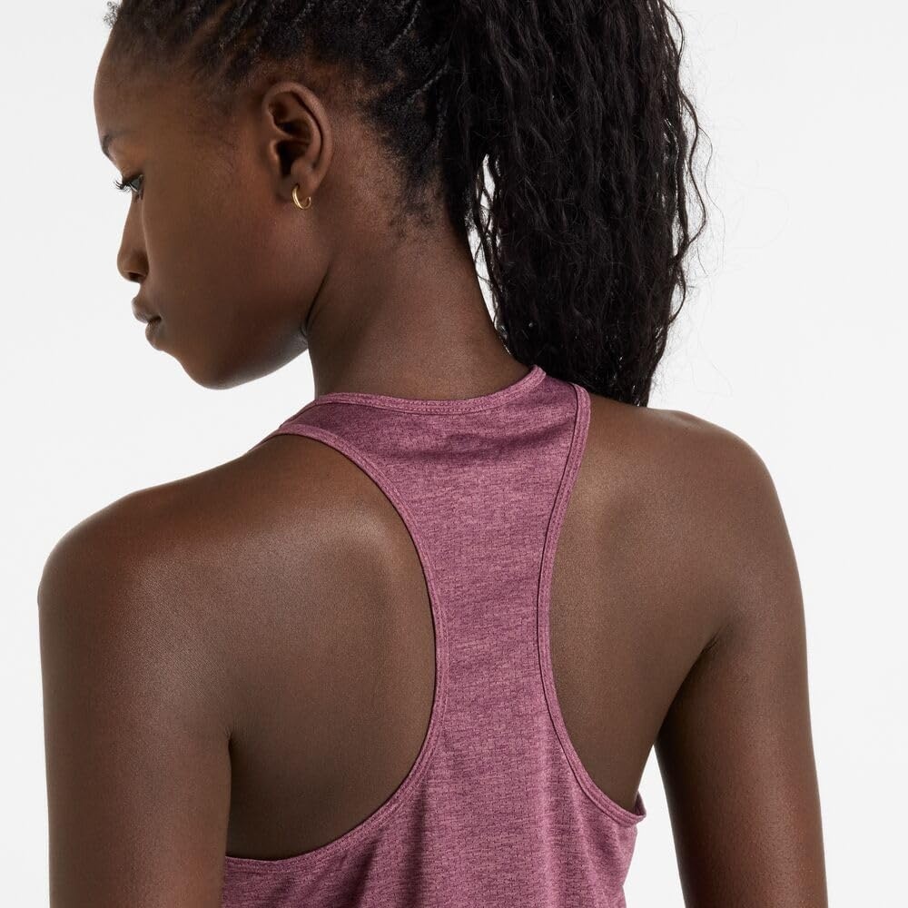 image:imageNew Balance Womens New Balance Womens Athletics TankFaded Plum Heather