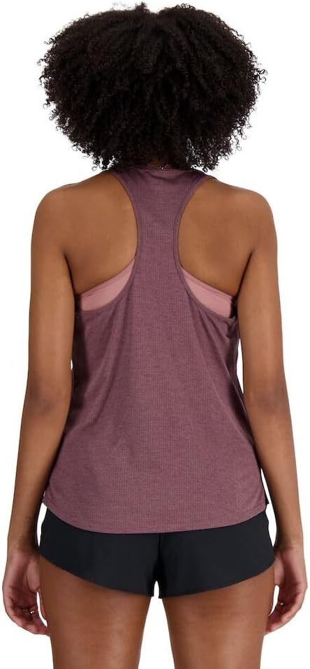 image:imageNew Balance Womens New Balance Womens Athletics TankLicorice Heather