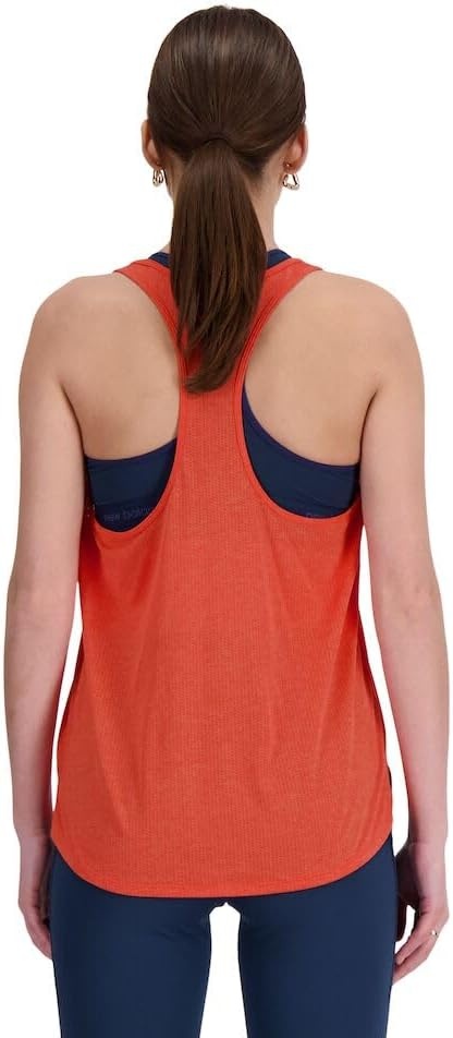 image:imageNew Balance Womens New Balance Womens Athletics TankNeo Flame Heather