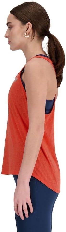 image:imageNew Balance Womens New Balance Womens Athletics TankNeo Flame Heather