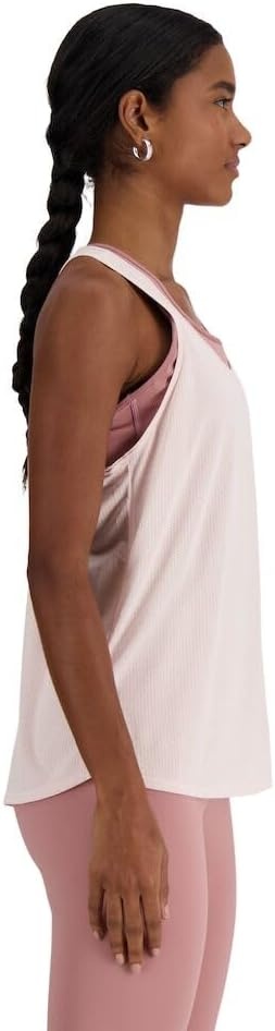image:imageNew Balance Womens New Balance Womens Athletics TankQuartz Pink Heather