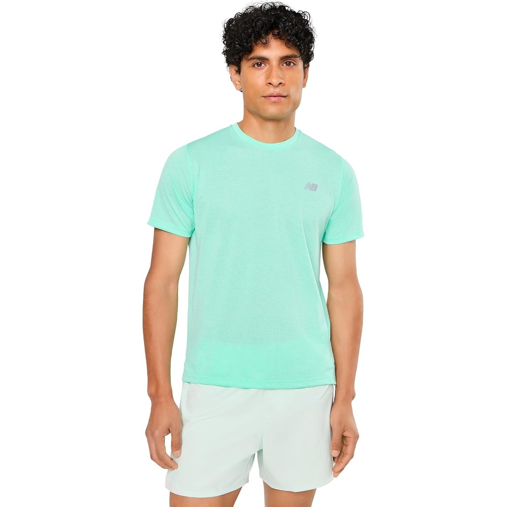 image:imageNew Balance Mens Athletics TShirtBright Mint