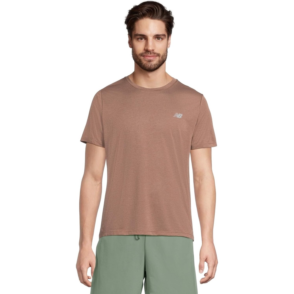 image:imageNew Balance Mens Athletics TShirtEarth Shadow Heather