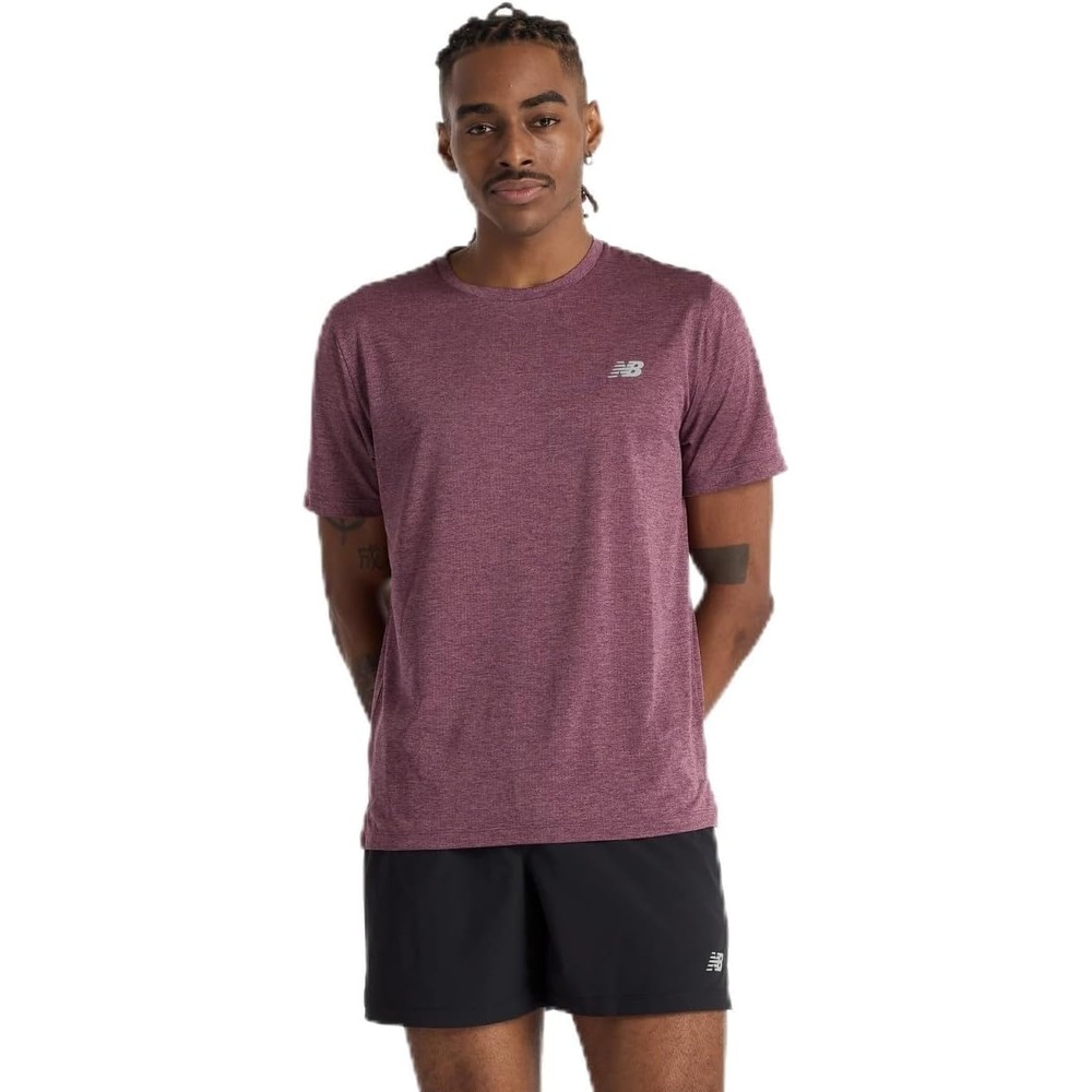 image:imageNew Balance Mens Athletics TShirtFaded Plum