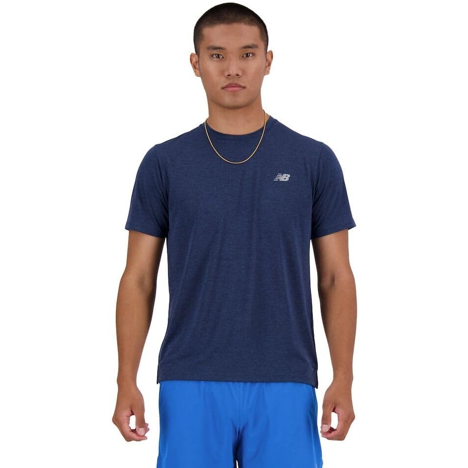 image:imageNew Balance Mens Athletics TShirtNb Navy Heather