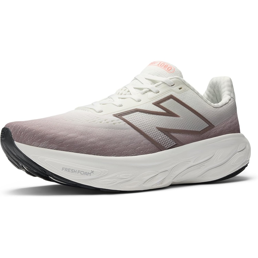 image:imageNew Balance Mens Fresh Foam X 1080 V14 Running ShoeEarth ShadowReflectionUrgent Red