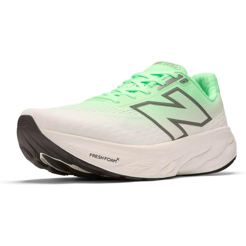 image:imageNew Balance Mens Fresh Foam X 1080 V14 Running ShoeElectric JadeReflectionDark Silver Metallic