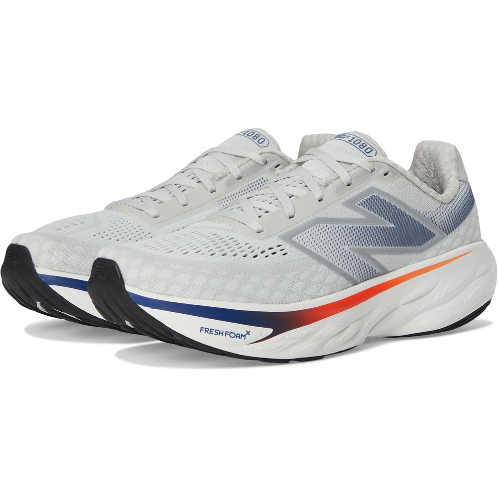 image:imageNew Balance Mens Fresh Foam X 1080 V14 Running ShoeGrey MatterSilver Metallic