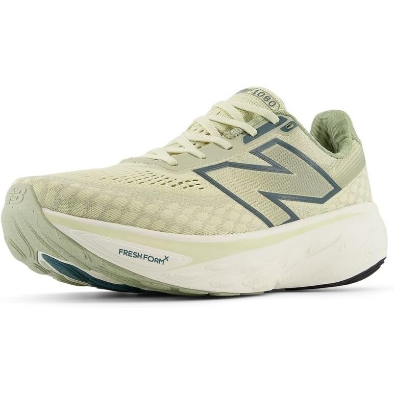 image:imageNew Balance Mens Fresh Foam X 1080 V14 Running ShoePale MossNew SpruceLinen