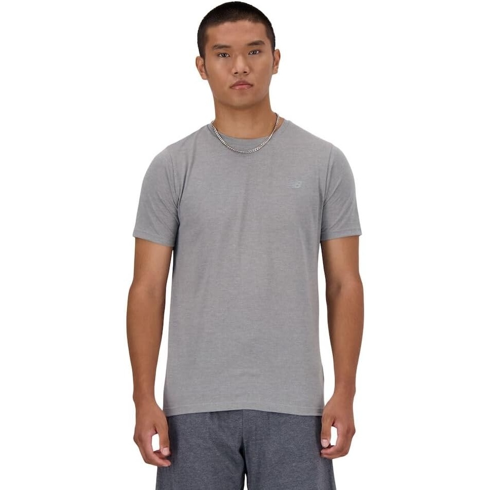 image:imageNew Balance Mens Sport Essentials Heathertech TShirtAthletic Grey Heather