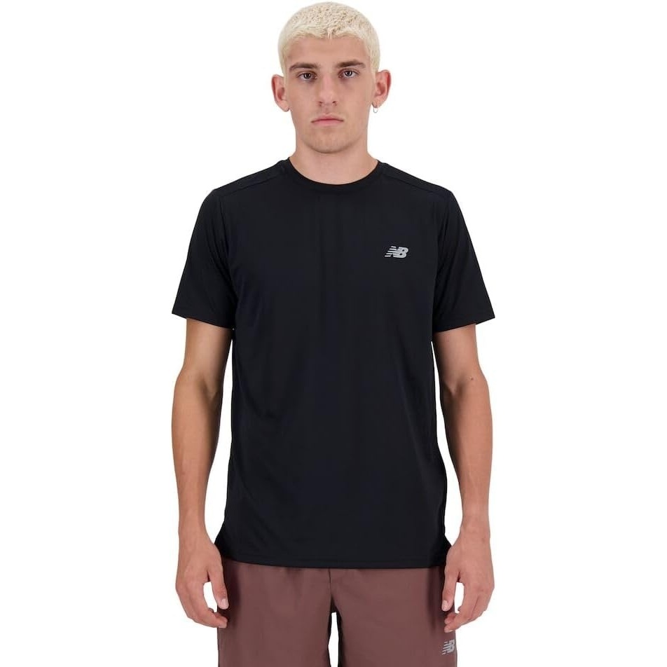 image:imageNew Balance Mens Sport Essentials Heathertech TShirtBlack