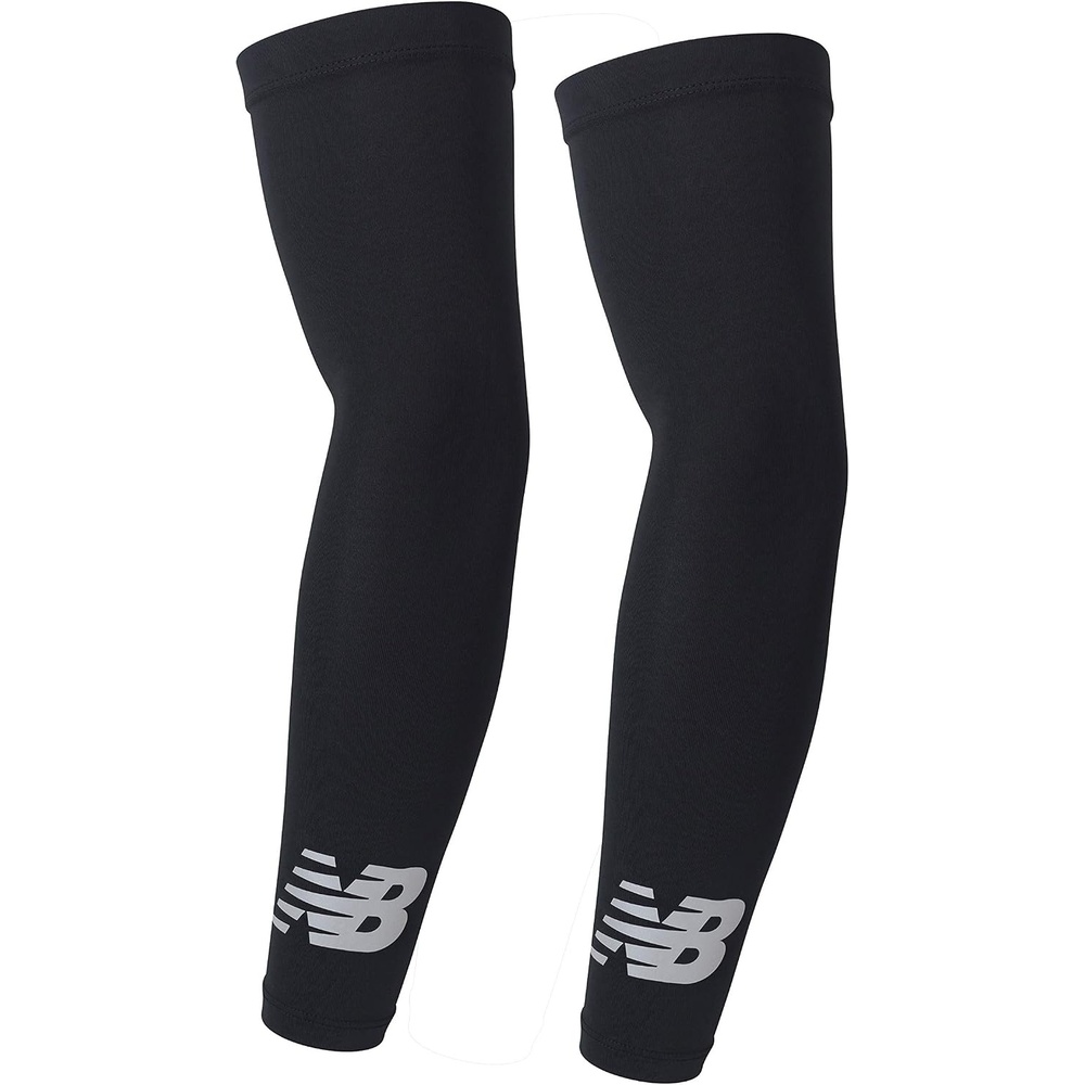 image:imageNew Balance Unisex Outdoor Sports Compression Arm Sleeves Arm Warmer 1 PairBlack