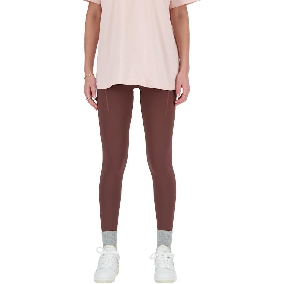 image:imageNew Balance Womens Nbsleek Pocket High Rise Legging 27Licorice