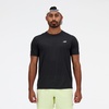 New Balance Mens Athletics T-Shirt(Black)