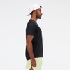 New Balance Mens Athletics T-Shirt(Black)
