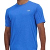 New Balance Mens Athletics T-Shirt(Blue Oasis Heather)