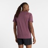 New Balance Mens Athletics T-Shirt(Faded Plum)