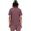 New Balance Mens Athletics T-Shirt(Licorice Heather)