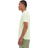 New Balance Mens Athletics T-Shirt(Lime Light Heather)