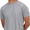 New Balance Men’s Sport Essentials Heathertech T-Shirt(Slate Grey)