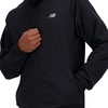 New Balance Mens Stretch Woven Jacket(Black)
