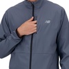 New Balance Mens Stretch Woven Jacket(Graphite)