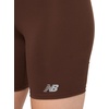 New Balance Women’s Nb Harmony High Rise Short 6″(Pumpernickel)