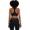 New Balance Women’s Nbsleek Medium Support Sports Bra(Black)