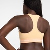 New Balance Women’s Nbsleek Medium Support Sports Bra(Peach Blossom)