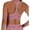 New Balance Women’s Nbsleek Medium Support Sports Bra(Rosewood)
