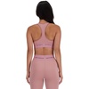 New Balance Women’s Nbsleek Medium Support Sports Bra(Rosewood)