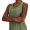New Balance Womens New Balance Women’s Athletics Tank(Dark Olivine Heather)