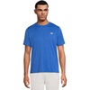 New Balance Mens Athletics T-Shirt(Blue Gemstone Heather)