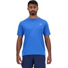 New Balance Mens Athletics T-Shirt(Blue Oasis Heather)