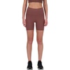 New Balance Women’s Nb Harmony High Rise Short 6″(Licorice)