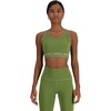 New Balance Women’s Nbsleek Medium Support Sports Bra(Dark Olivine)