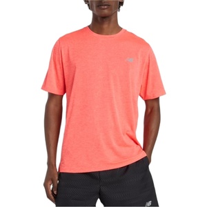 New Balance Mens Athletics T-Shirt(Urgent Red)