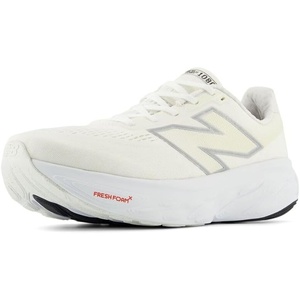 New Balance Men’s Fresh Foam X 1080 V14 Running Shoe(White/Silver Metallic/Sea Salt)