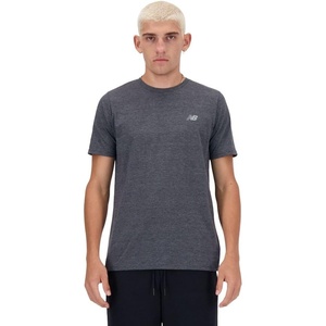 New Balance Men’s Sport Essentials Heathertech T-Shirt(Black Heather)