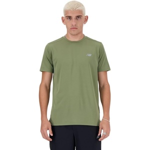 New Balance Men’s Sport Essentials Heathertech T-Shirt(Dark Olivine)